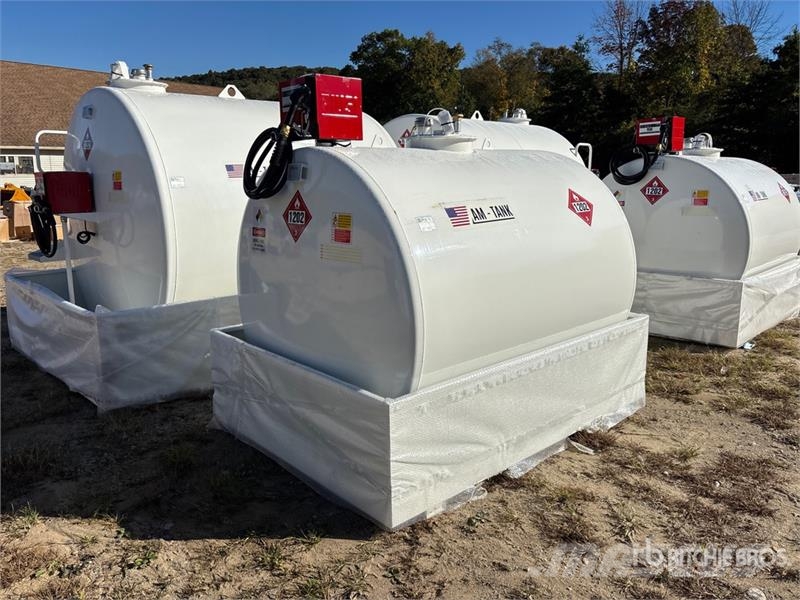 AM Tank 1000 Diesel 1050 gal Skid Mounted Steel Diese Réservoirs de carburant et d'additifs
