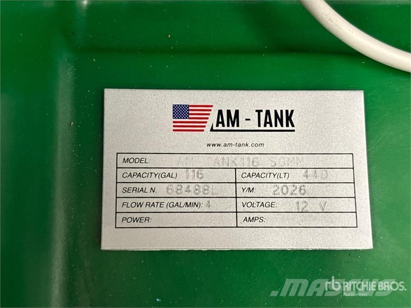 AM Tank 116 Diesel 116 gal Portable Poly Diesel Trans Tanques de combustível e aditivos