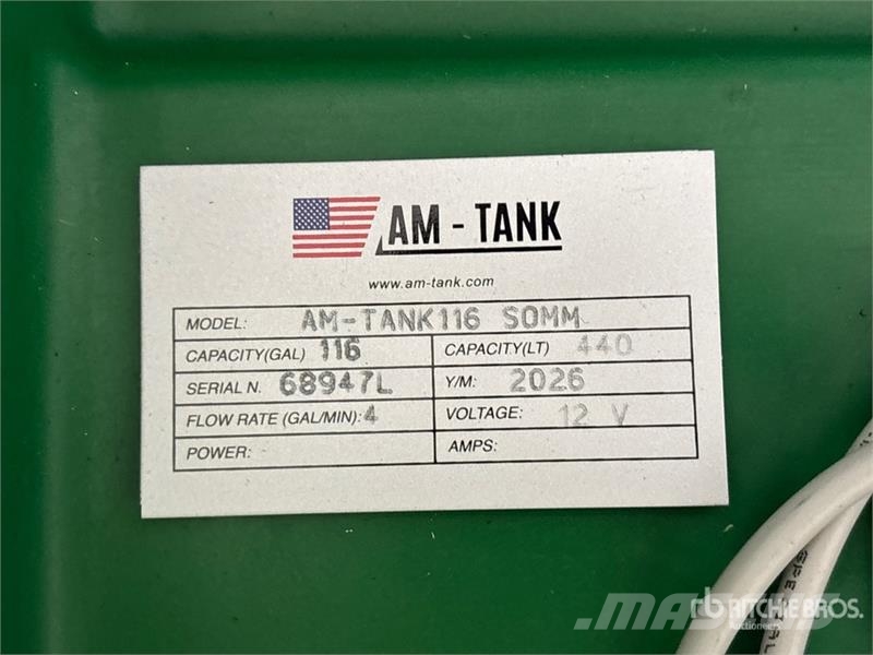 AM Tank 116 gal Portable Poly Diesel Fuel Tank (Unuse Zbiorniki paliw i płynów eksploatacyjnych