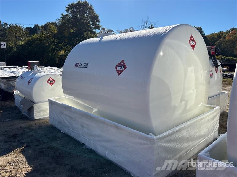 AM Tank 2300 Diesel 2376 gal Skid Mounted Steel Diese Kütusemahutid