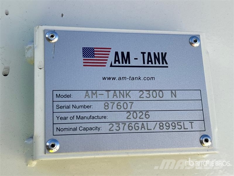 AM Tank 2300 Diesel 2376 gal Skid Mounted Steel Fuel  Fuel and additive tanks