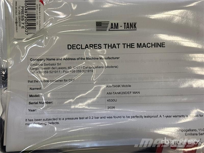 AM Tank 29 DIESEL 29 gal Portable Poly Gasoline Trans Tanques de combustível e aditivos