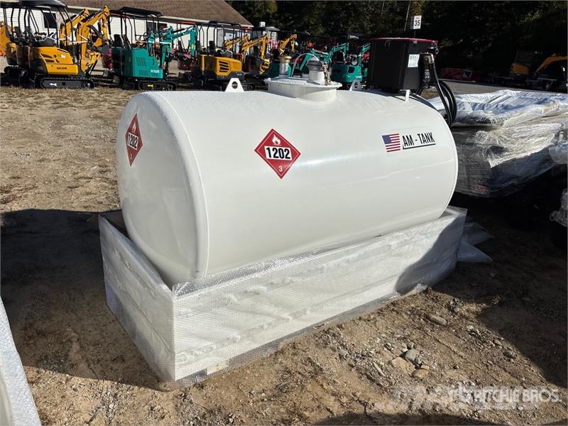 AM Tank 500 Diesel 490 gal Skid Mounted Steel Diesel Kütusemahutid