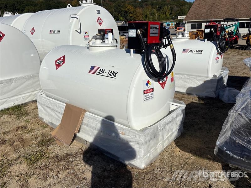 AM Tank 500 Diesel 490 gal Skid Mounted Steel Diesel Kütusemahutid