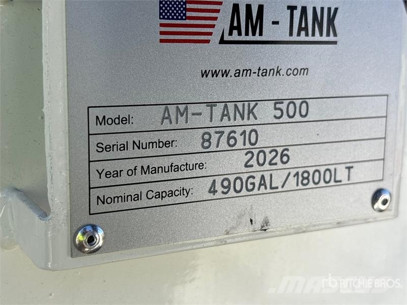 AM Tank 500 Diesel 490 gal Skid Mounted Steel Diesel  Fuel and additive tanks