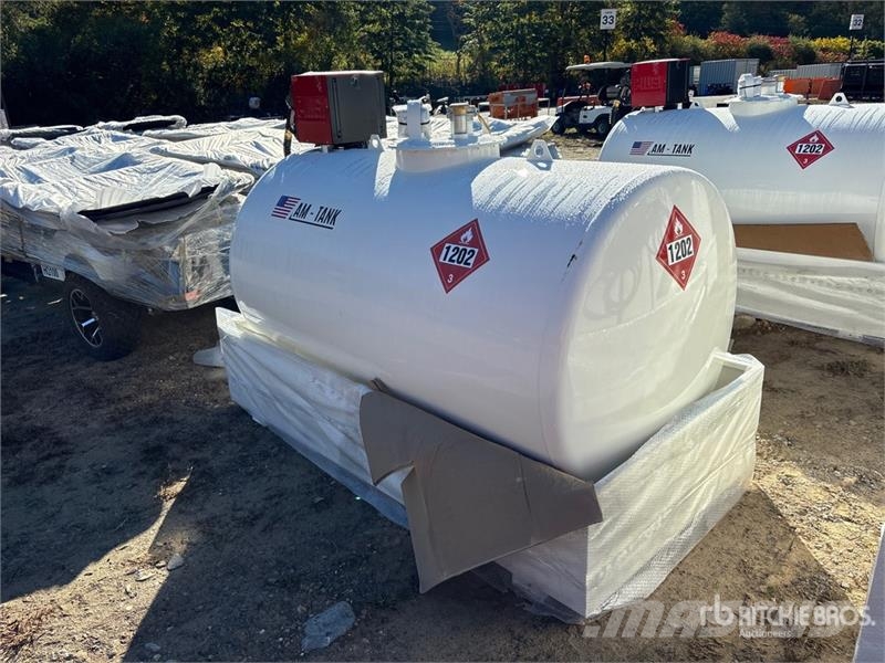 AM Tank 500 Diesel 490 gal Skid Mounted Steel Diesel Kütusemahutid