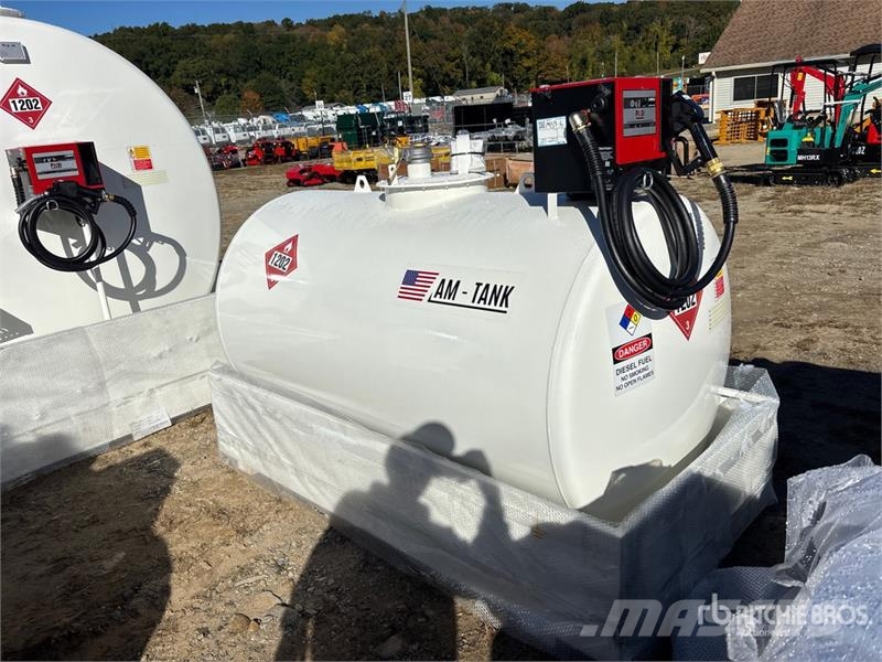 AM Tank 500 Diesel 490 gal Skid Mounted Steel Diesel Kütusemahutid