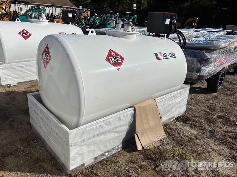 AM Tank 500 Diesel 490 gal Skid Mounted Steel Diesel Kütusemahutid