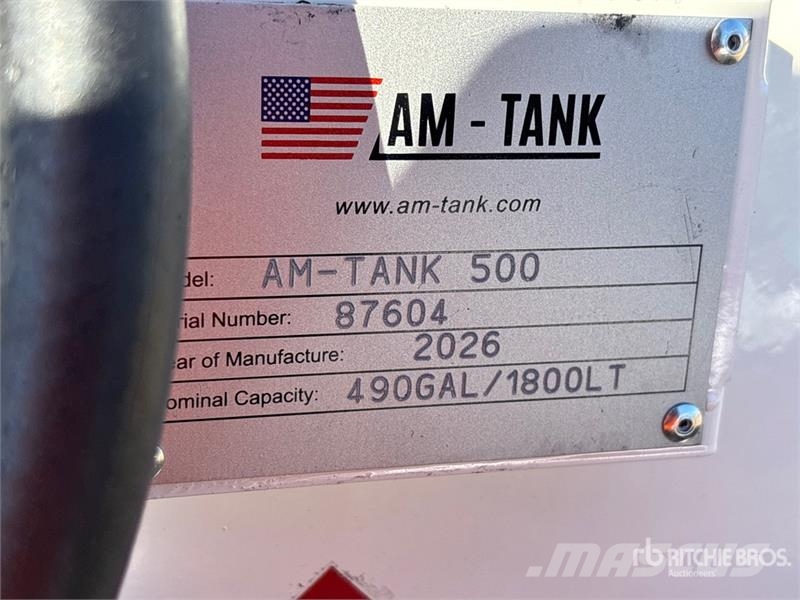 AM Tank 500 Diesel 490 gal Skid Mounted Steel Diesel Kütusemahutid