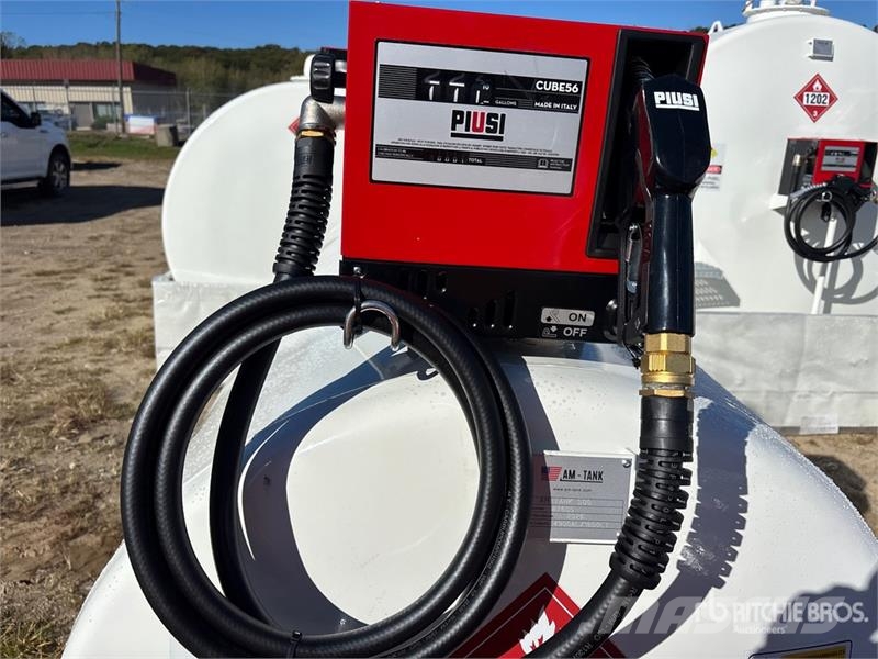 AM Tank 500 Diesel 490 gal Skid Mounted Steel Diesel Kütusemahutid