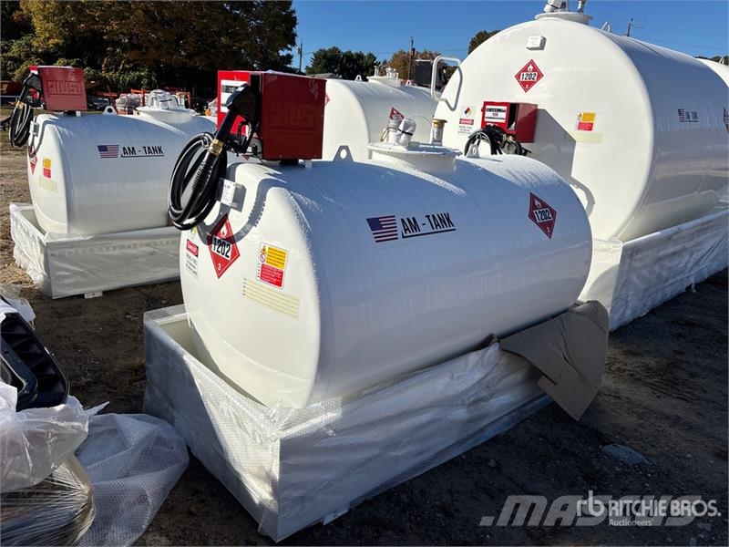AM Tank 500 Diesel 490 gal Skid Mounted Steel Diesel Kütusemahutid