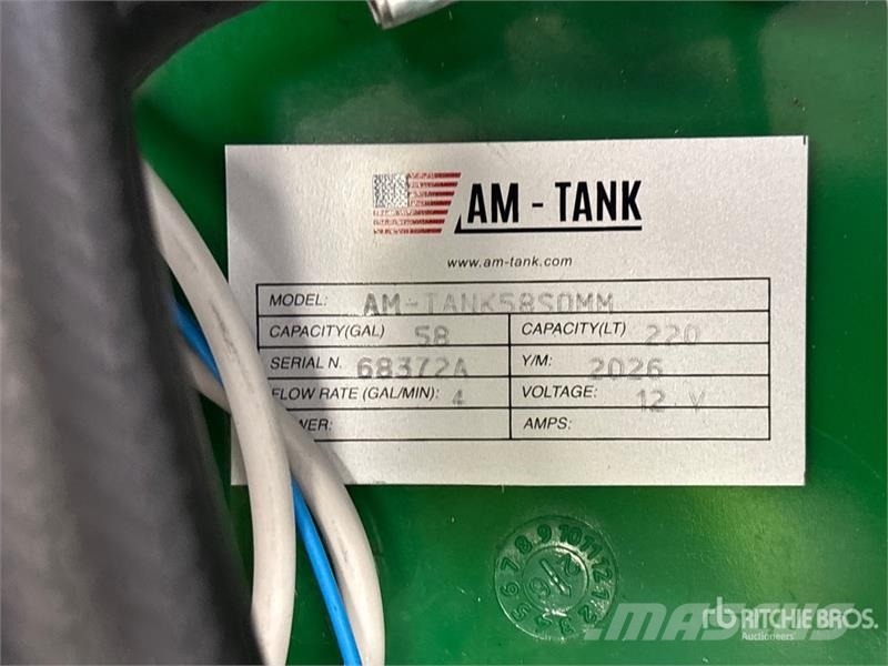 AM Tank 58 DIESEL 58 gal Portable Poly Diesel Transfe Yakıt ve katkı maddesi tankları