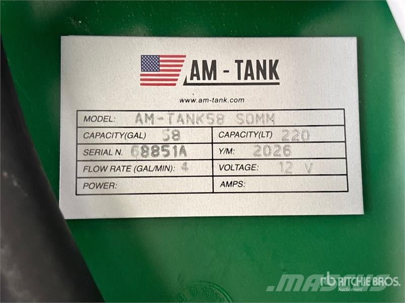 AM Tank 58 DIESEL 58 gal Portable Poly Diesel Transfe Tanques de combustível e aditivos