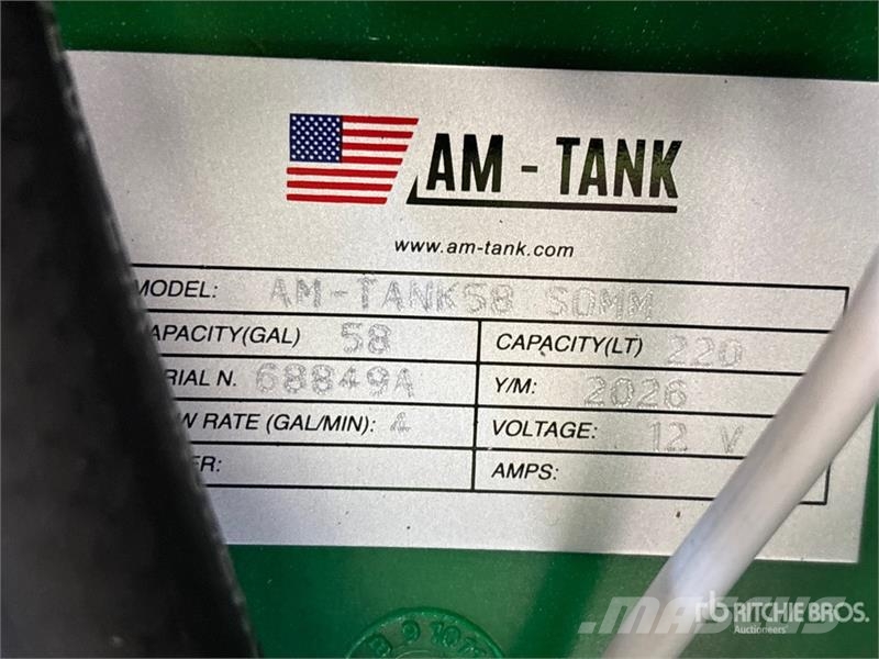 AM Tank 58 DIESEL 58 gal Portable Poly Diesel Transfe Tanques de combustível e aditivos