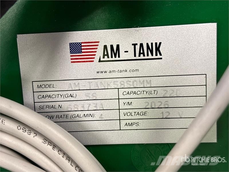 AM Tank 58 gal Portable Poly Diesel Fuel Tank (Unused Kraftstoff- und Zusatzstoffbehälter