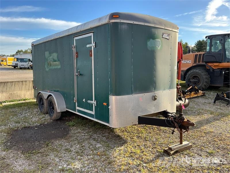 American Hauler 16 ft T/A Enclosed Trailer Dobozos pótkocsik