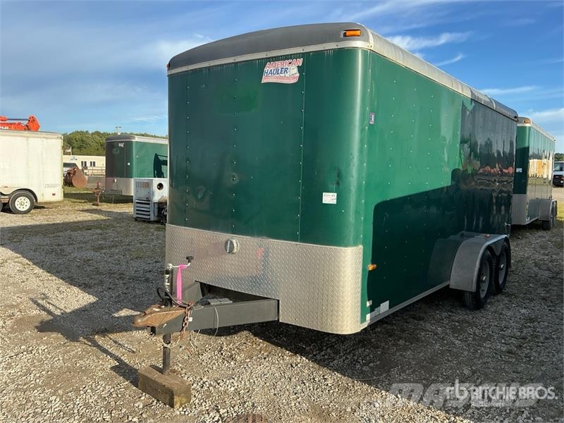American Hauler 16 ft T/A Enclosed Trailer Furgons