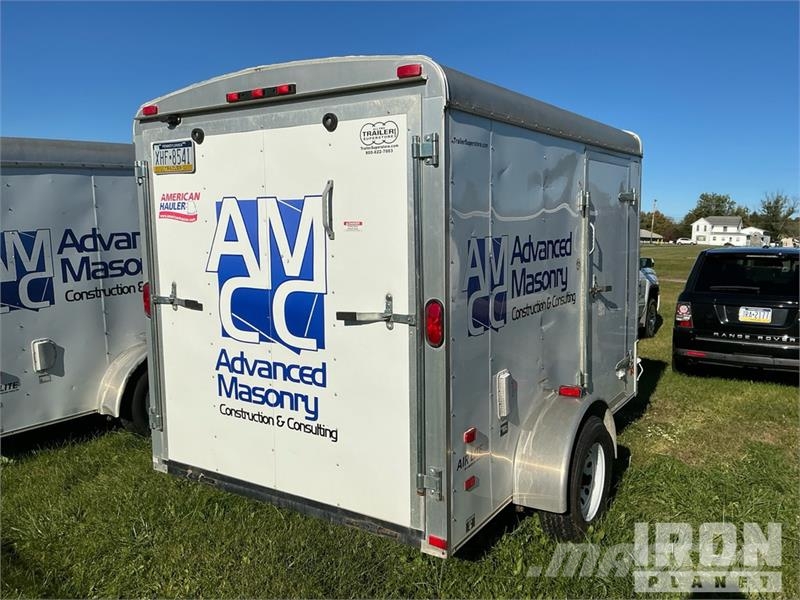 American Hauler ALC610SA 10 ft S/A Enclosed Trailer Furgons