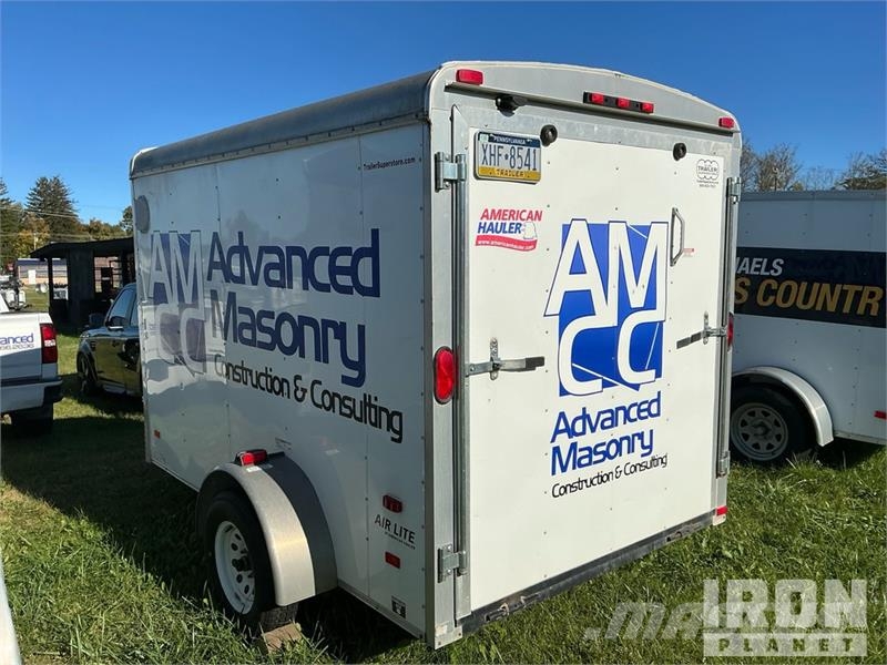 American Hauler ALC610SA 10 ft S/A Enclosed Trailer Furgons