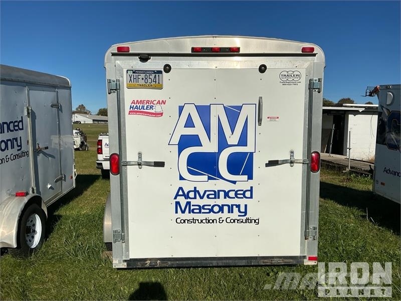 American Hauler ALC610SA 10 ft S/A Enclosed Trailer Furgons