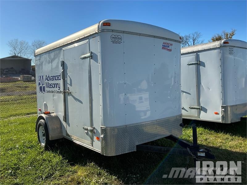 American Hauler ALC610SA 10 ft S/A Enclosed Trailer Furgons