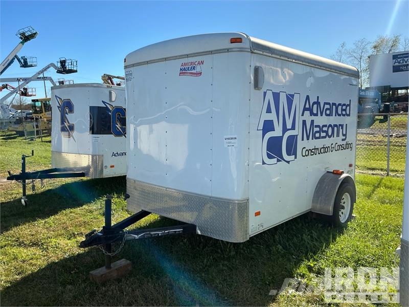 American Hauler ALC610SA 10 ft S/A Enclosed Trailer Furgons
