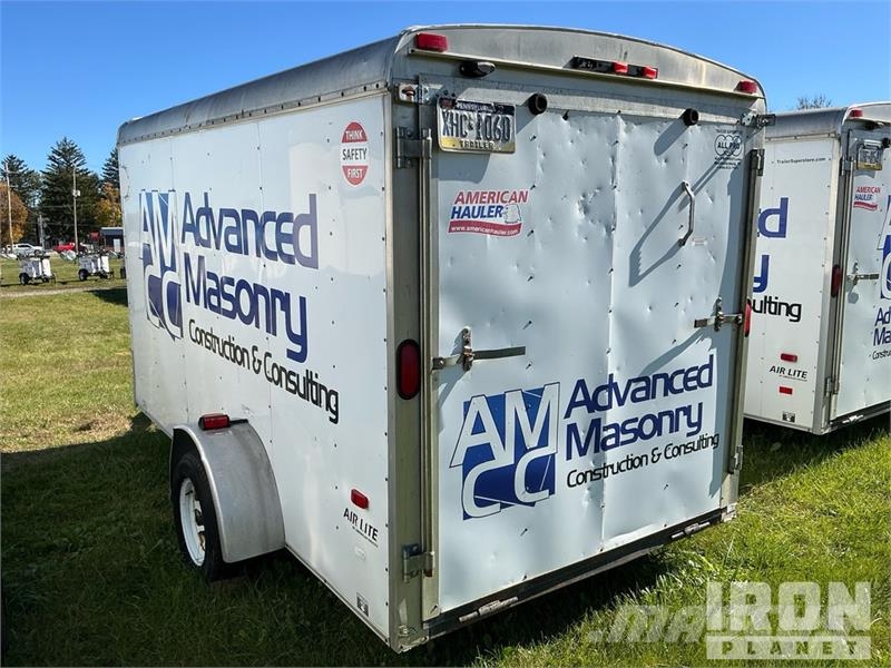 American Hauler Industries ALC612SA 12 ft S/A Enclosed Trai Skappåbygg