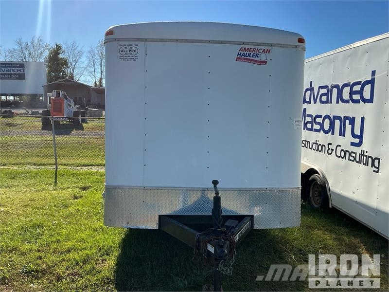 American Hauler Industries 16 ft T/A Enclosed Trailer Cajas de remolque