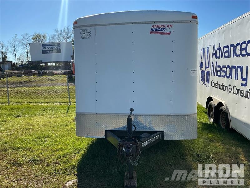 American Hauler Industries 16 ft T/A Enclosed Trailer Cajas de remolque