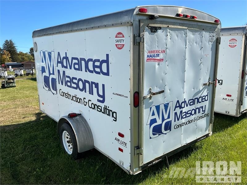 American Hauler Industries ALC612SA 12 ft S/A Enclosed Trai Skappåbygg