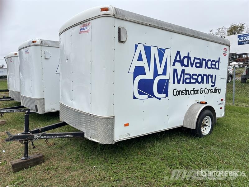 American Hauler Industries 12 ft S/A Enclosed Trailer Prikolice zabojniki