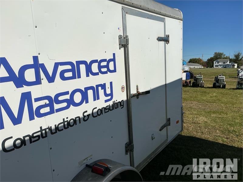 American Hauler Industries ALC612SA 12 ft S/A Enclosed Trai Skappåbygg