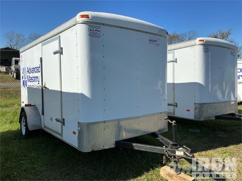 American Hauler Industries ALC612SA 12 ft S/A Enclosed Trai Skappåbygg