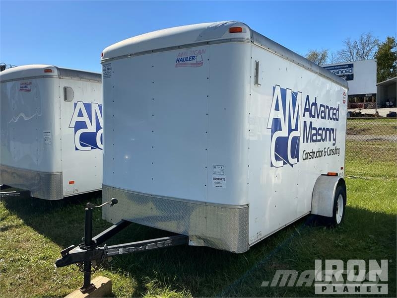 American Hauler Industries ALC612SA 12 ft S/A Enclosed Trai Skappåbygg