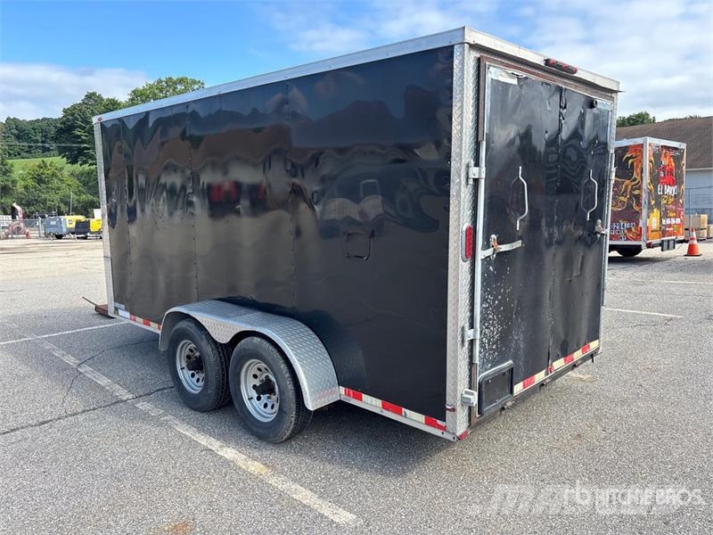 Arising 714VTRB 14 ft T/A Enclosed Trailer Anhänger-Kastenaufbau