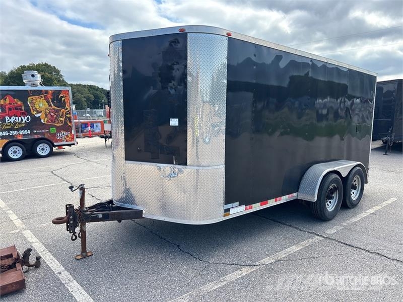 Arising 714VTRB 14 ft T/A Enclosed Trailer Anhänger-Kastenaufbau