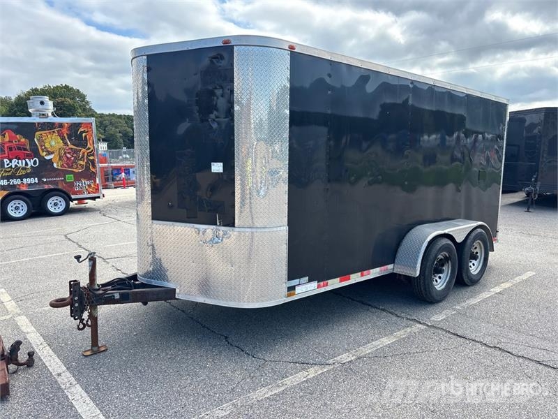 Arising 714VTRB 14 ft T/A Enclosed Trailer Anhänger-Kastenaufbau
