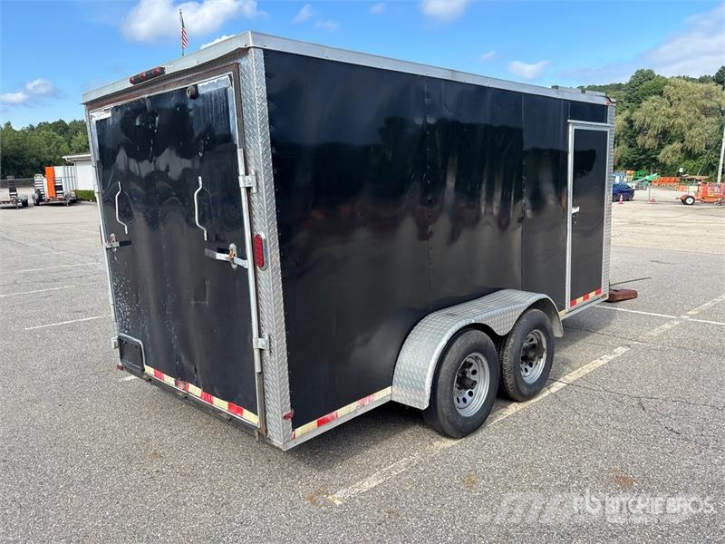 Arising 714VTRB 14 ft T/A Enclosed Trailer Anhänger-Kastenaufbau