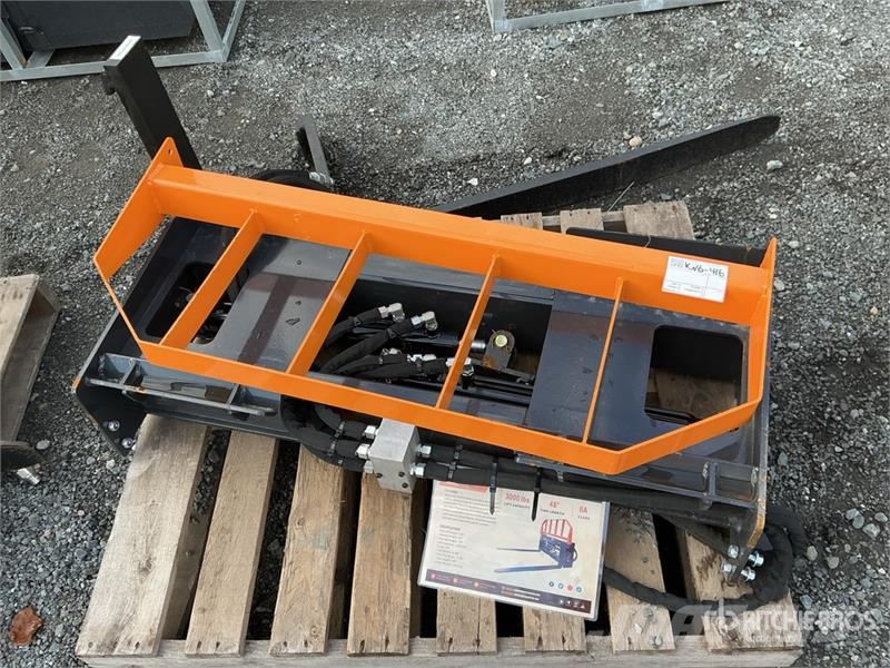 Arteer HPF-48L 48 in Hydraulic Skid Steer Forks (Unused) Trukkihaarukat