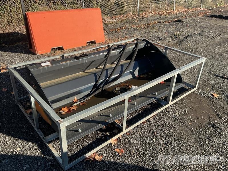 Arteer PRB-78W 78 in Power Rake Skid Steer Bucket (Unused Ковші