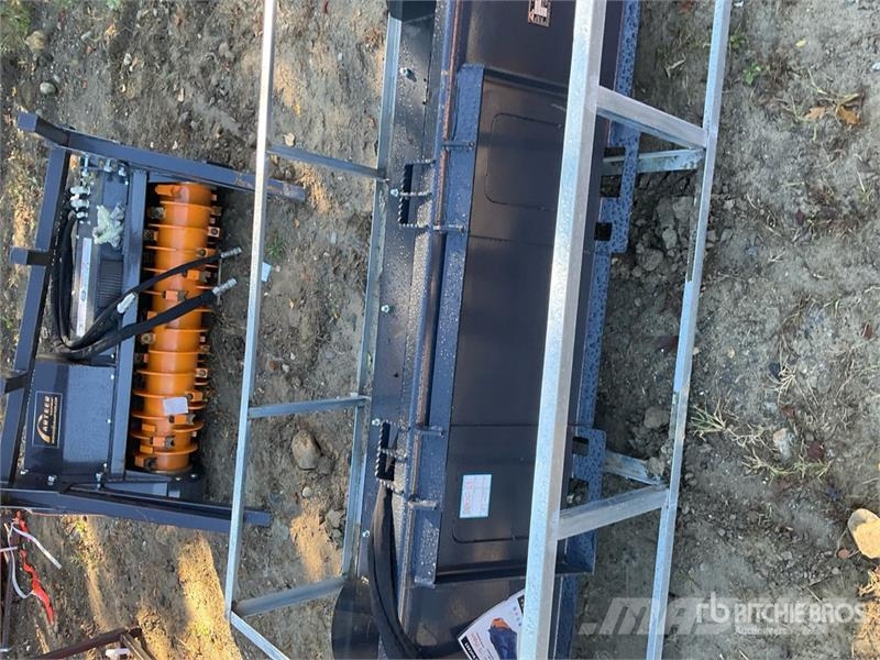 Arteer PRB-78W 78 In Power Rake Skid Steer Bucket (Unused دلاء
