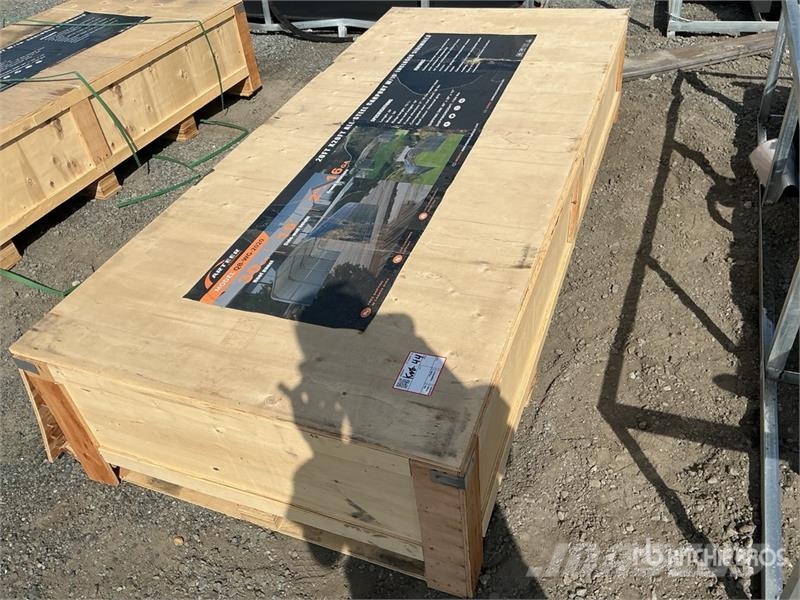 Arteer QB-WG-2020 20 ft x 20 ft All-Steel Carport (Unused المباني الإطار الصلب