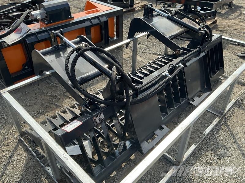 Arteer RGB-84W 84 in Rock Skid Steer Grapple Bucket (Unus Pinze