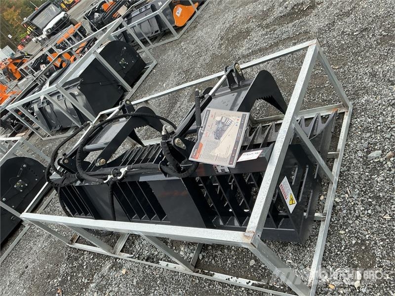 Arteer RGB-84W 84 in Rock Skid Steer Grapple Bucket (Unus Gripere