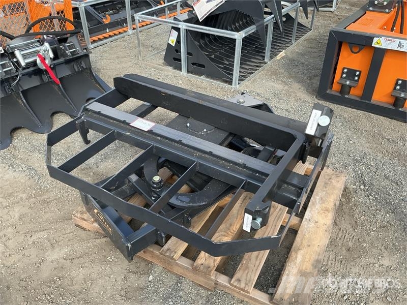 Arteer RPT-42L 60 in Rotating Hydraulic Skid Steer Forks Vorken