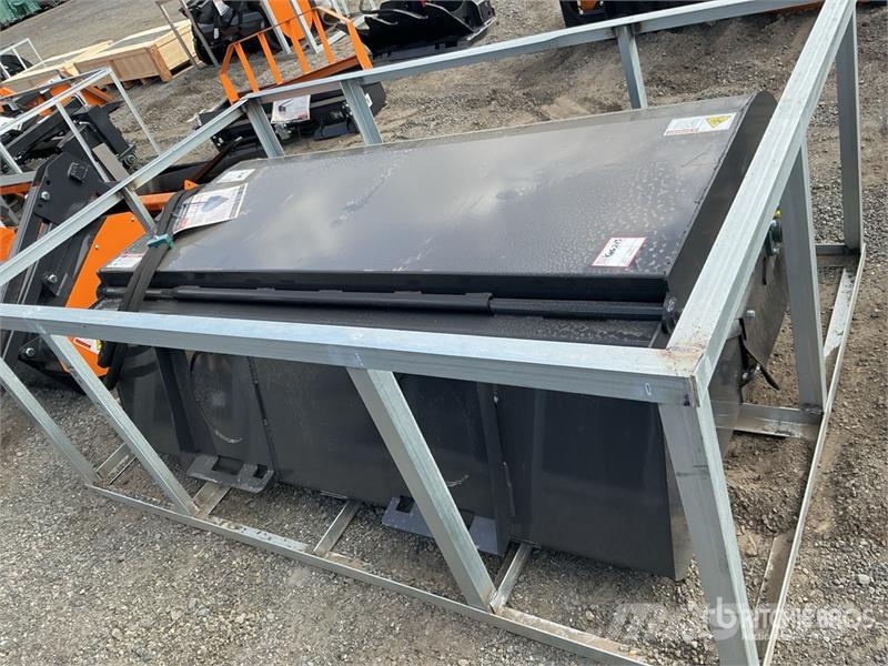 Arteer SS-72W 72 in Skid Steer Sweeper (Unused) 브러쉬