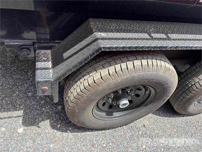 Ascend 15 ft T/A Dump Utility Trailer Rimorchi ribaltabili