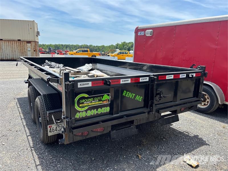 Ascend 15 ft T/A Dump Utility Trailer Rimorchi ribaltabili