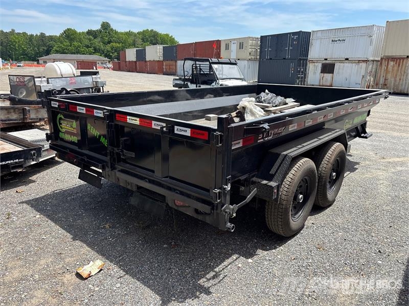 Ascend 15 ft T/A Dump Utility Trailer Rimorchi ribaltabili