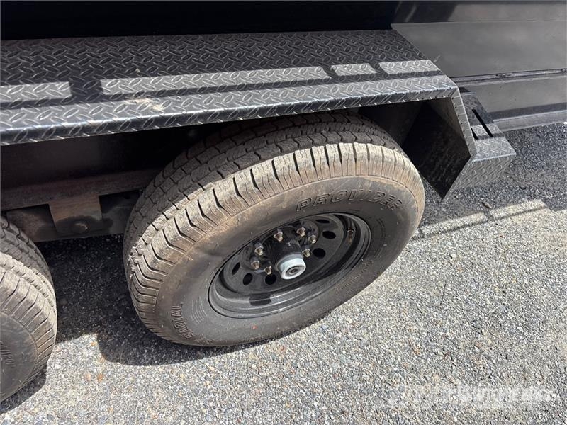 Ascend 15 ft T/A Dump Utility Trailer Rimorchi ribaltabili